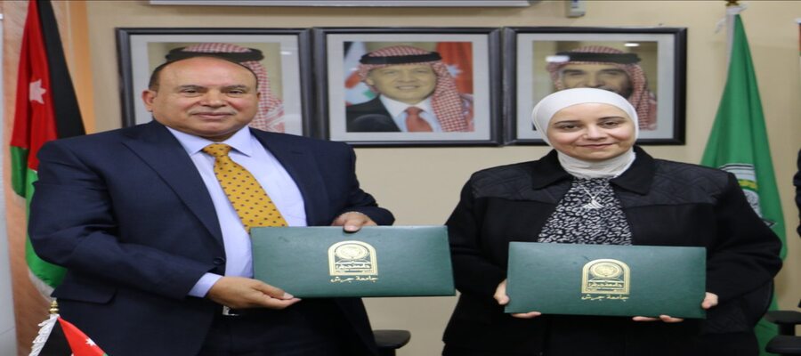 جامعة جرش توقع مذكرة تفاهم مشتركة مع شركة مدفوعاتكم للتسهيل على الطلبة في تسديد الرسوم الجامعية